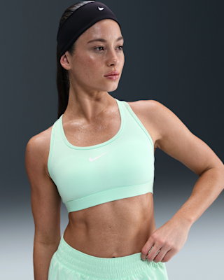 ブラジャー Nike SS25 ACTIVE BRA (DX6817 100) Women's Nike Swoosh Bra - DX6817-100 – =PR= Run & Walk